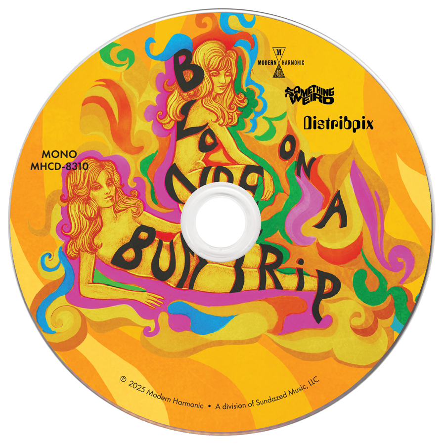 BLONDE ON A BUM TRIP Soundtrack CD