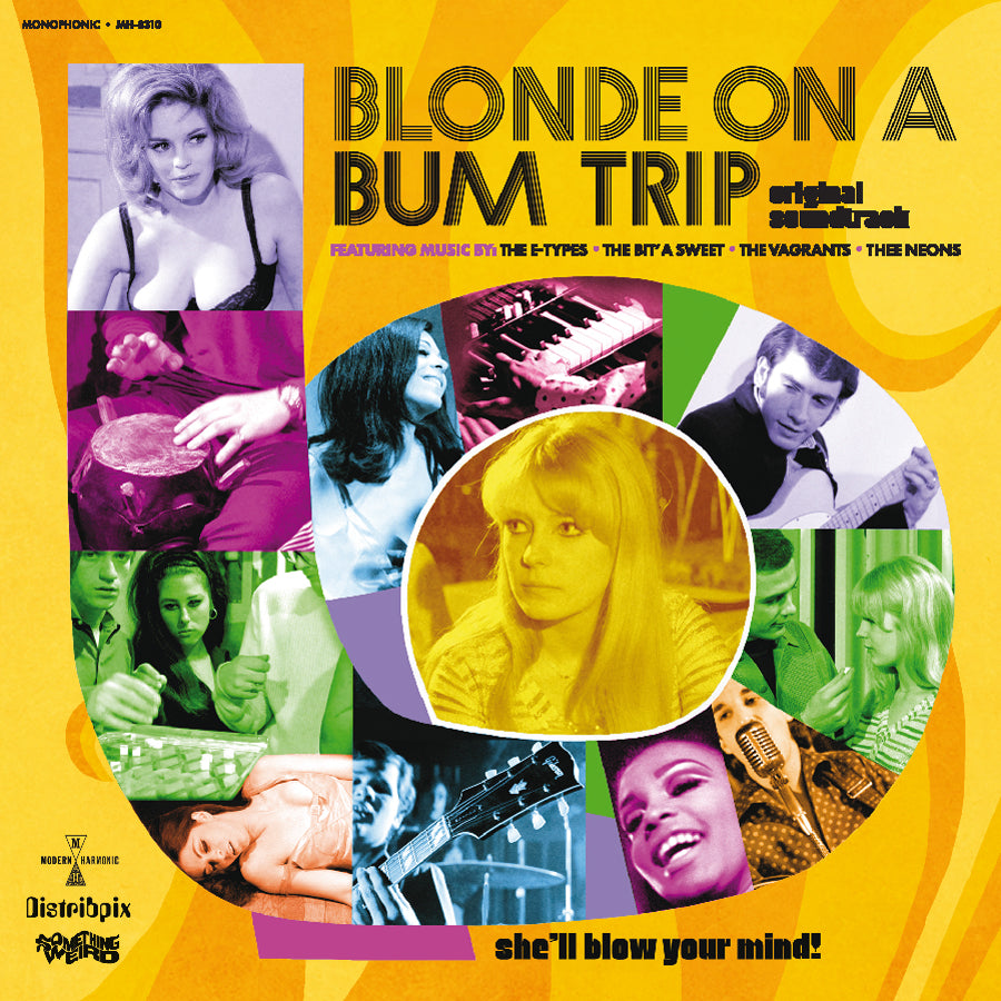 BLONDE ON A BUM TRIP Soundtrack LP