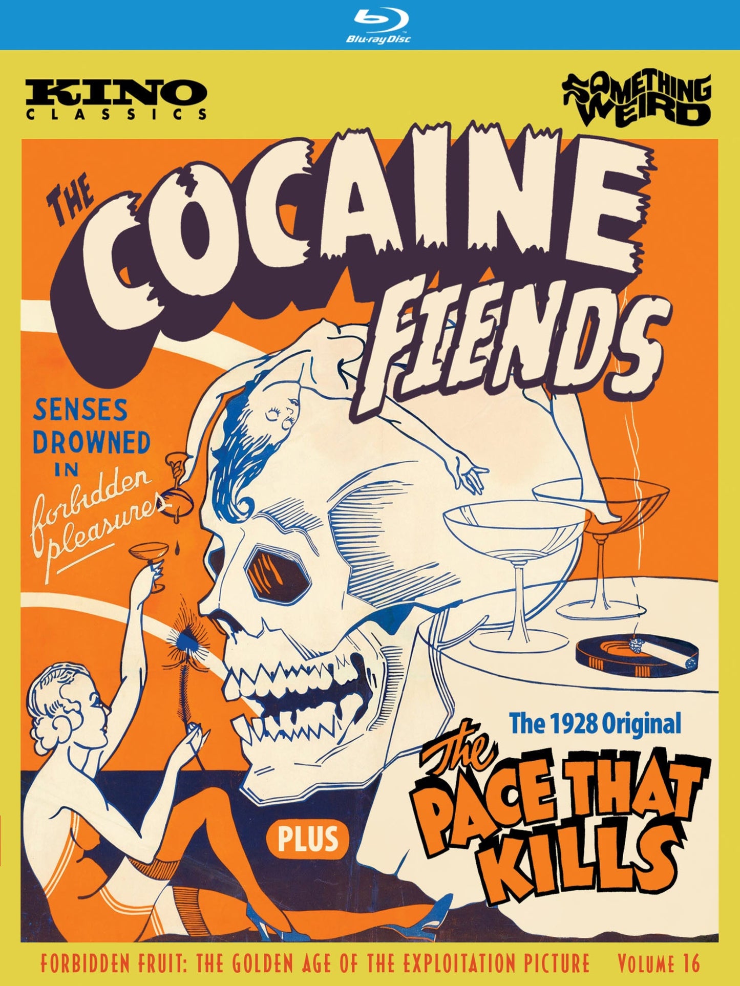 COCAINE FIENDS / THE PACE THAT KILLS BLU-RAY