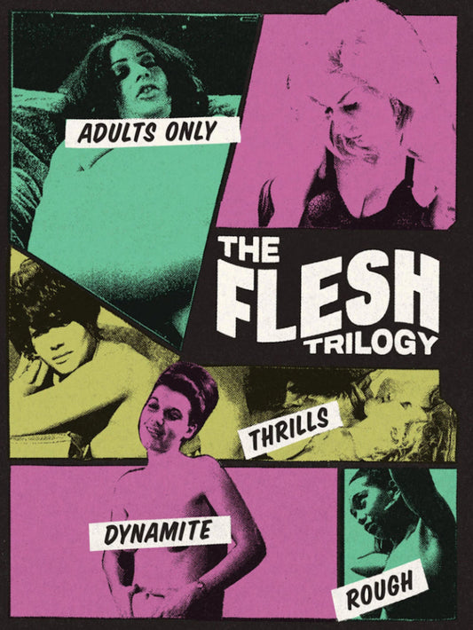 THE FLESH TRILOGY 2K BLU-RAY w/ Deluxe Slipcase