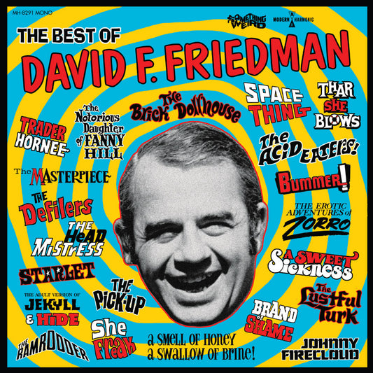 THE BEST OF DAVID F. FRIEDMAN Soundtrack LP + Bonus DVD