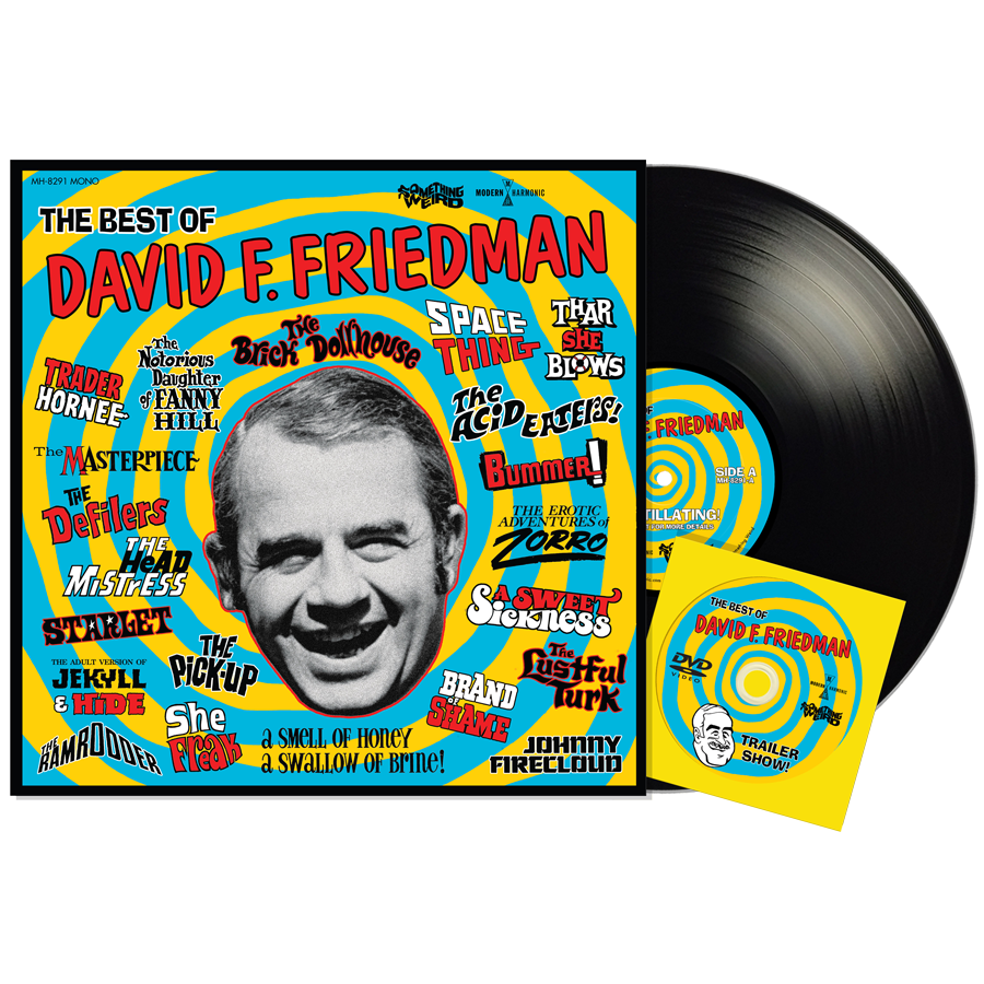 THE BEST OF DAVID F. FRIEDMAN Soundtrack LP + Bonus DVD