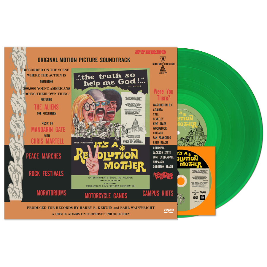IT'S A REVOLUTION MOTHER Soundtrack LP + Bonus DVD
