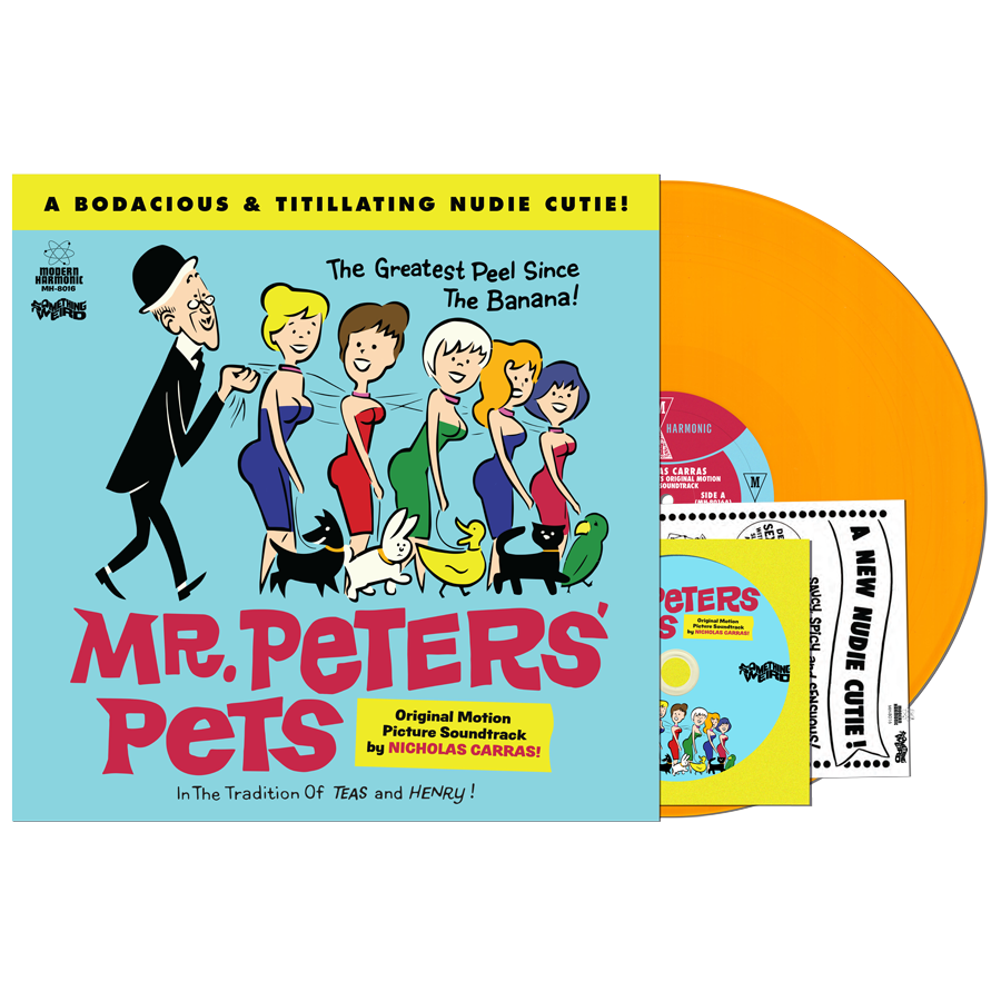MR. PETER'S PETS Soundtrack LP + Bonus DVD