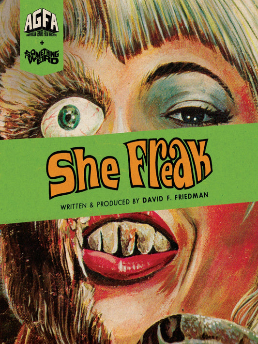 SHE FREAK 4K BLU-RAY