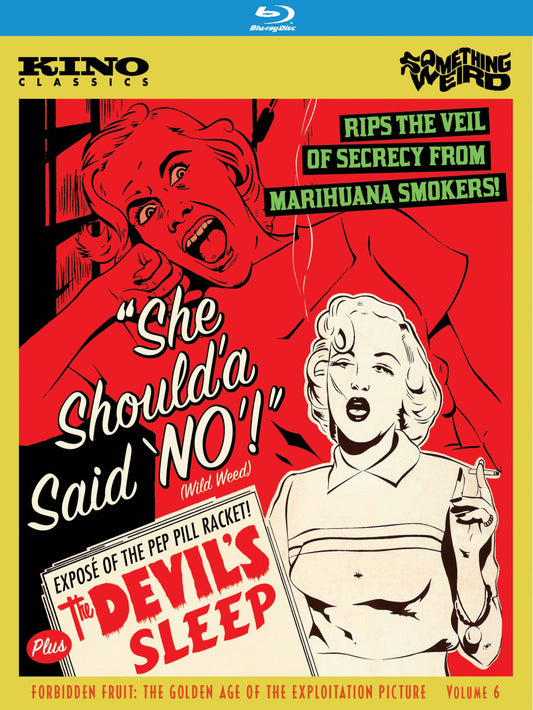 SHE SHOULD'A SAID 'NO' / THE DEVIL'S SLEEP BLU-RAY