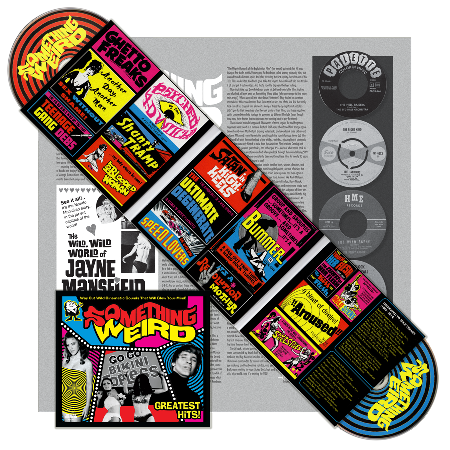 SOMETHING WEIRD GREATEST HITS Soundtrack 2-CD