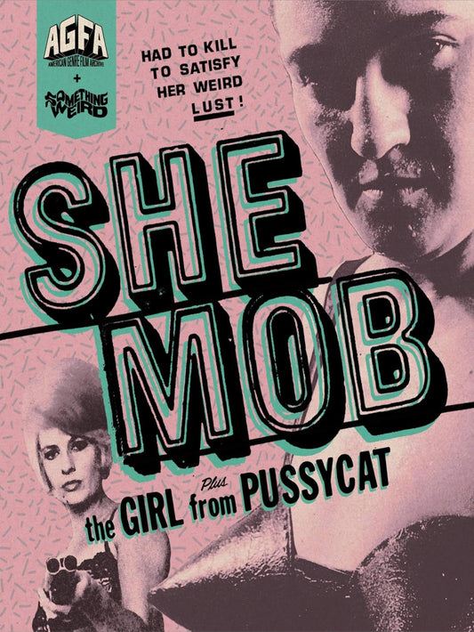 SHE MOB / THE GIRL FROM PUSSYCAT 2K BLU-RAY