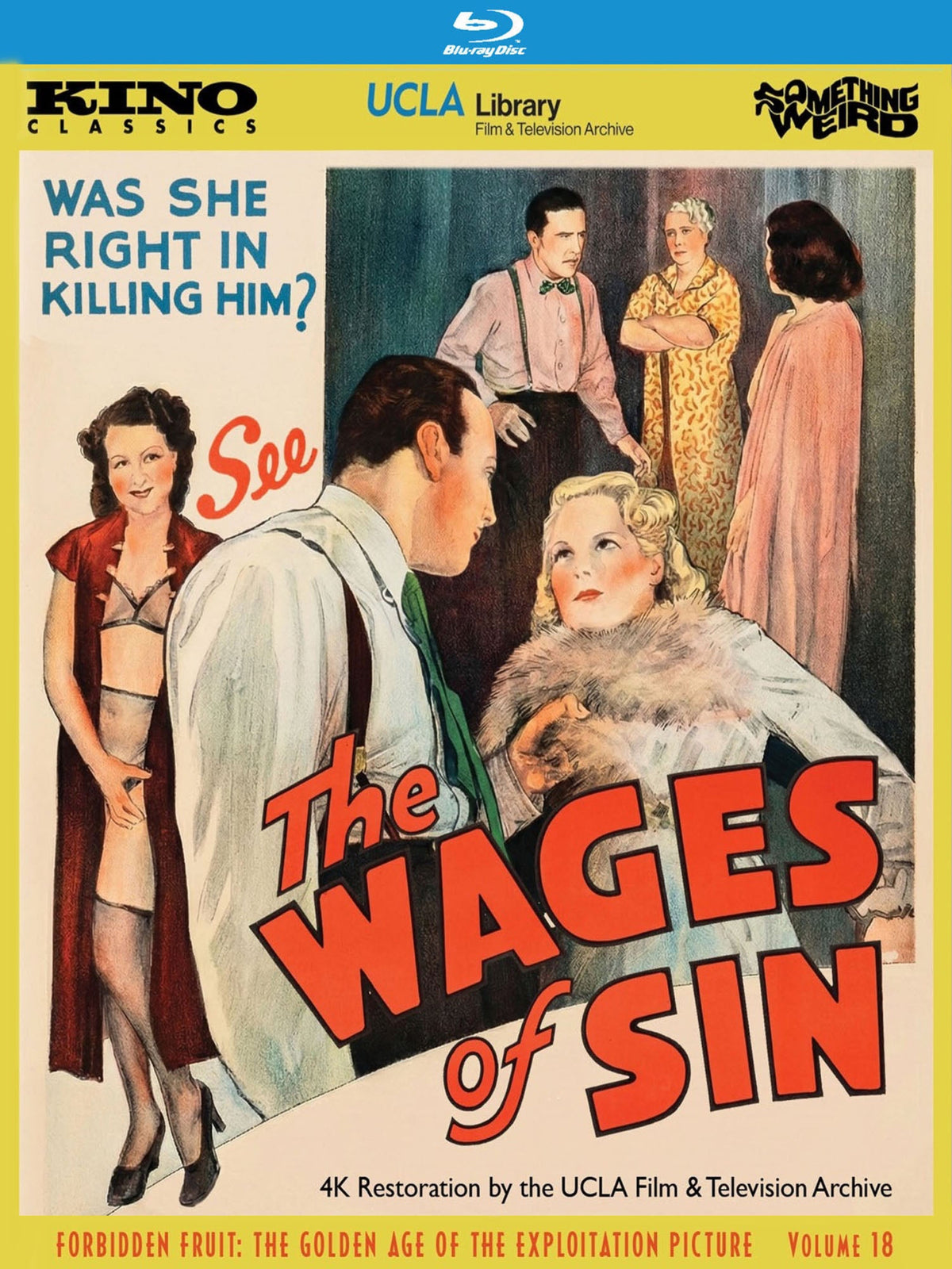 THE WAGES OF SIN (1938) BLU-RAY
