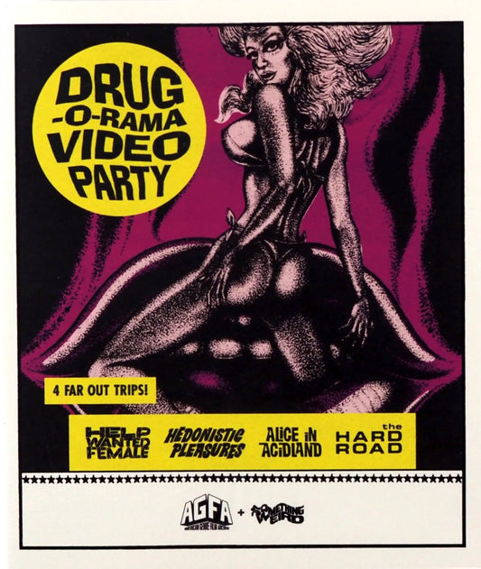 DRUG-O-RAMA VIDEO PARTY BLU-RAY w/ Slipcase
