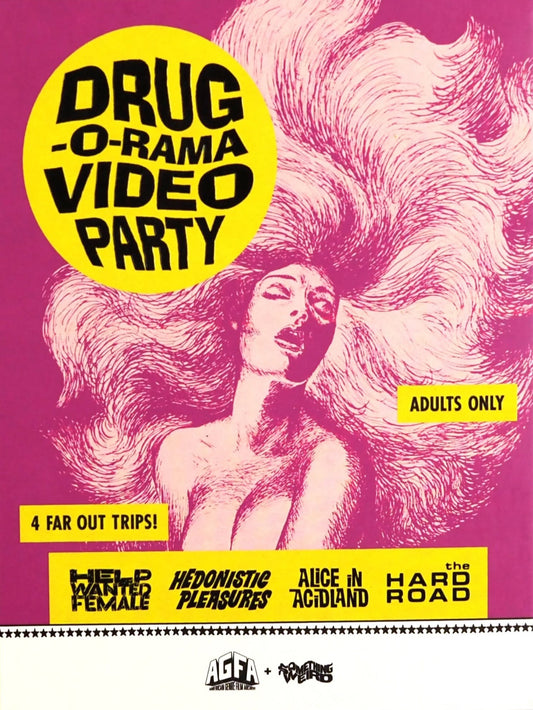 DRUG-O-RAMA VIDEO PARTY BLU-RAY w/ Slipcase