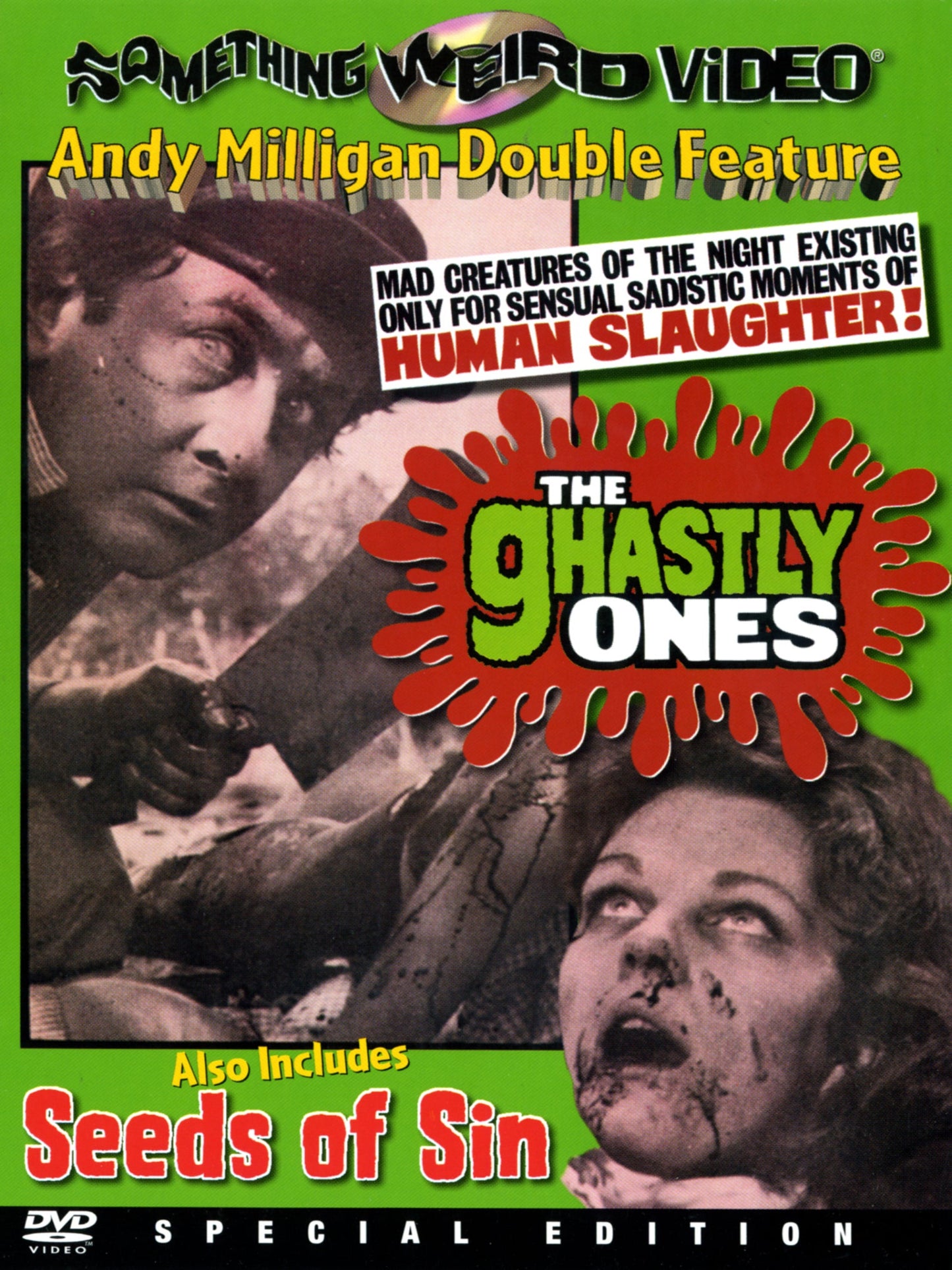 THE GHASTLY ONES / SEEDS OF SIN Special Edition DVD