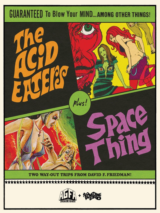 THE ACID EATERS / SPACE THING BLU-RAY w/ Slipcase