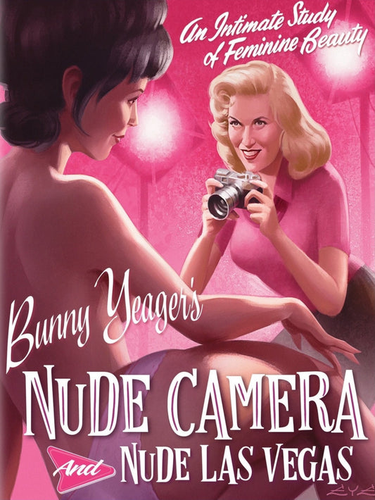 BUNNY YEAGER'S NUDE CAMERA / NUDE LAS VEGAS BLU-RAY