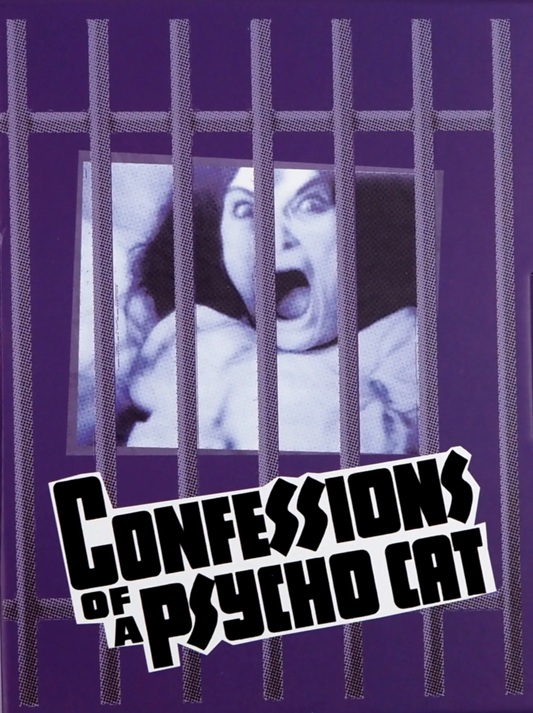 CONFESSIONS OF A PSYCHO CAT / THE FAT BLACK PUSSYCAT 4K BLU-RAY w/ Deluxe Slipcase