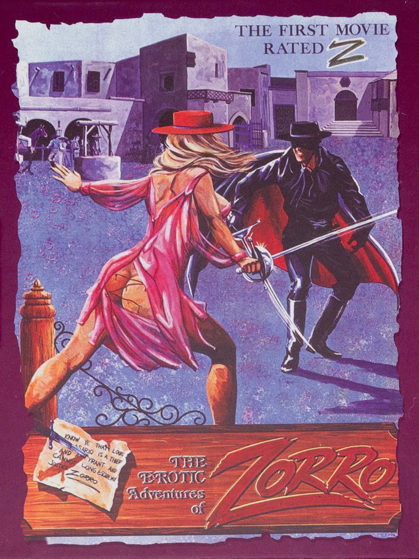 THE ADULT VERSION OF JEKYLL & HIDE / THE EROTIC ADVENTURES OF ZORRO BLU-RAY w/  Deluxe Slipcase