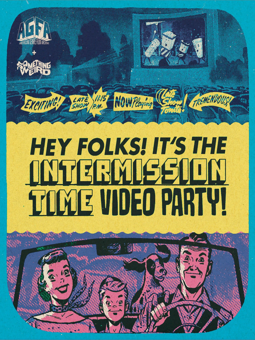 Intermission Timer HEY FOLKS! IT'S INTERMISSION TIME VIDEO PARTY BLU-RAY – SOMETHING WEIRD