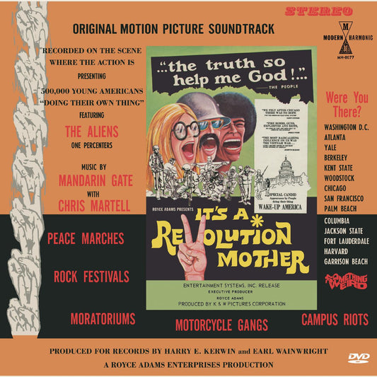 IT'S A REVOLUTION MOTHER Soundtrack LP + Bonus DVD