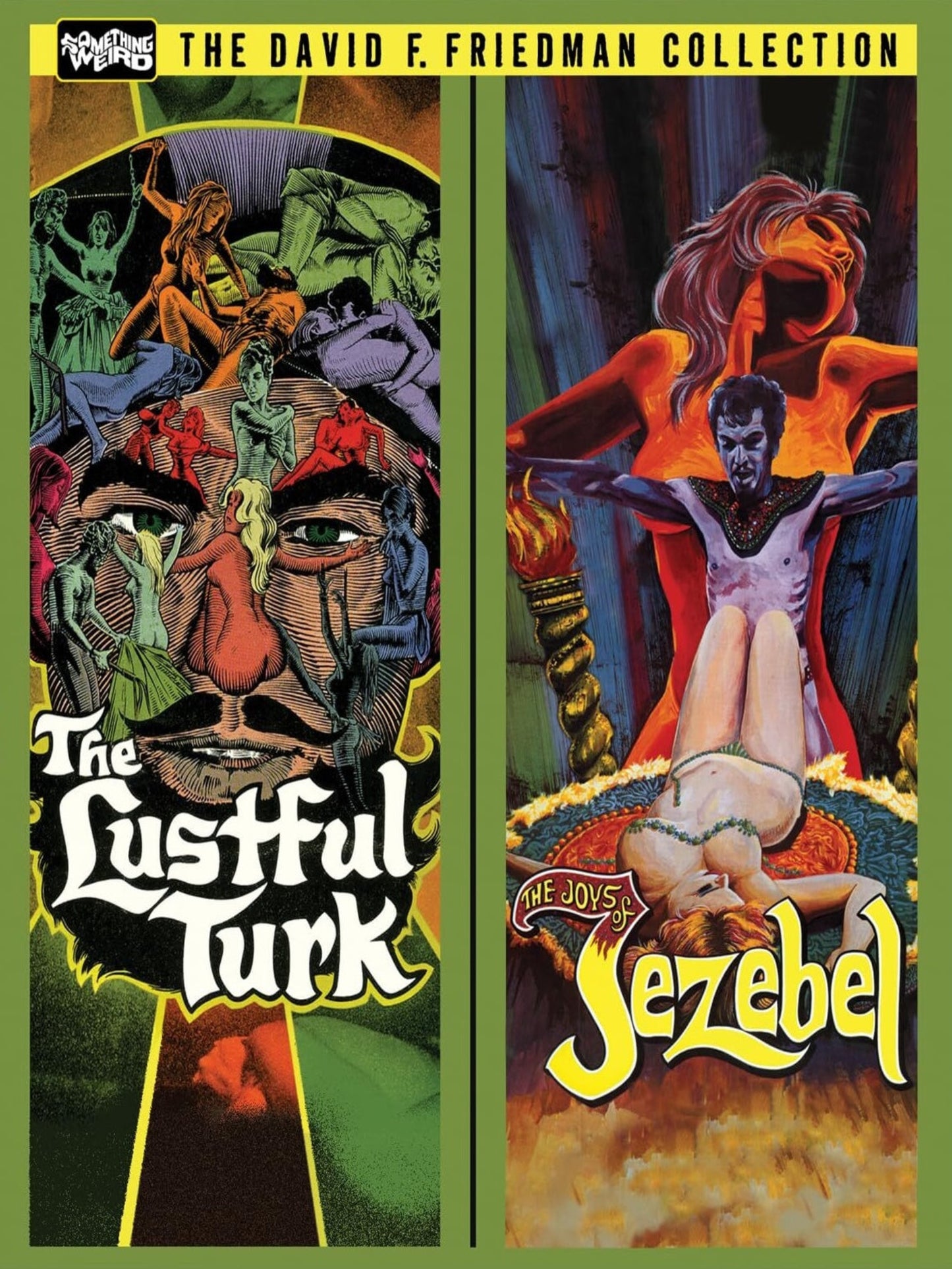 THE LUSTFUL TURK / THE JOYS OF JEZEBEL BLU-RAY w/ Deluxe Slipcase