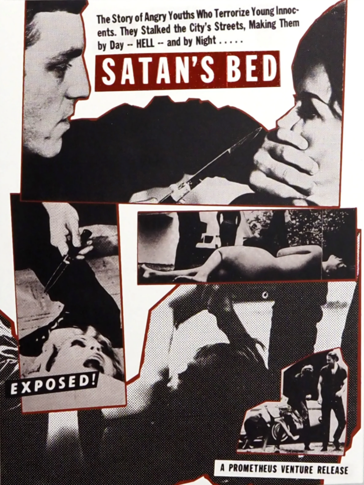 SATAN'S BED / SCARE THEIR PANTS OFF 4K BLU-RAY w/ Deluxe Slipcase