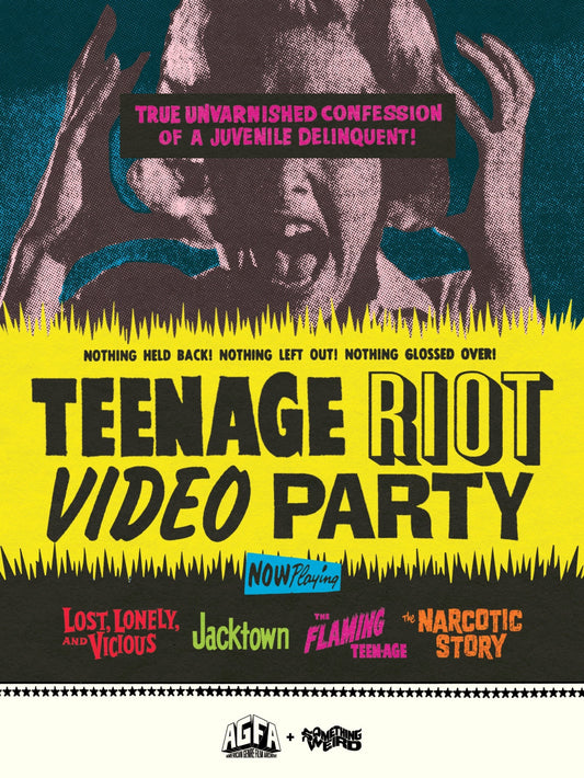 TEENAGE RIOT VIDEO PARTY w/ Slipcase