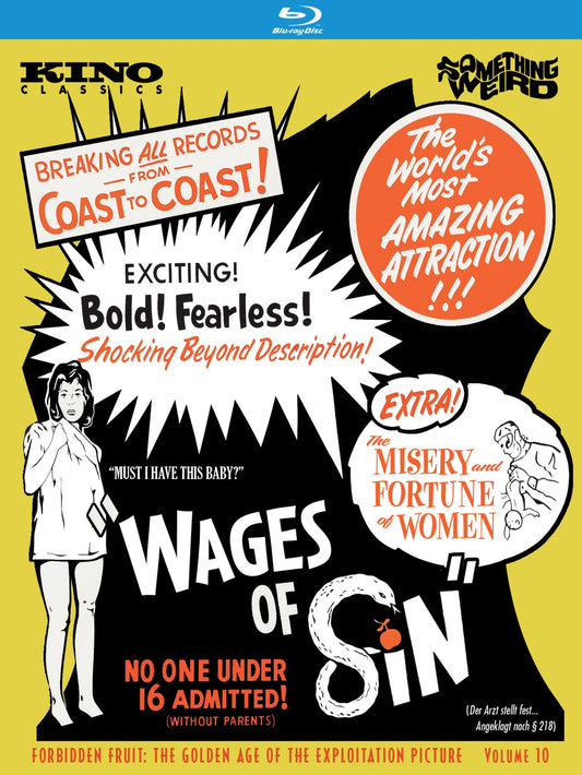 WAGES OF SIN (1966) BLU-RAY