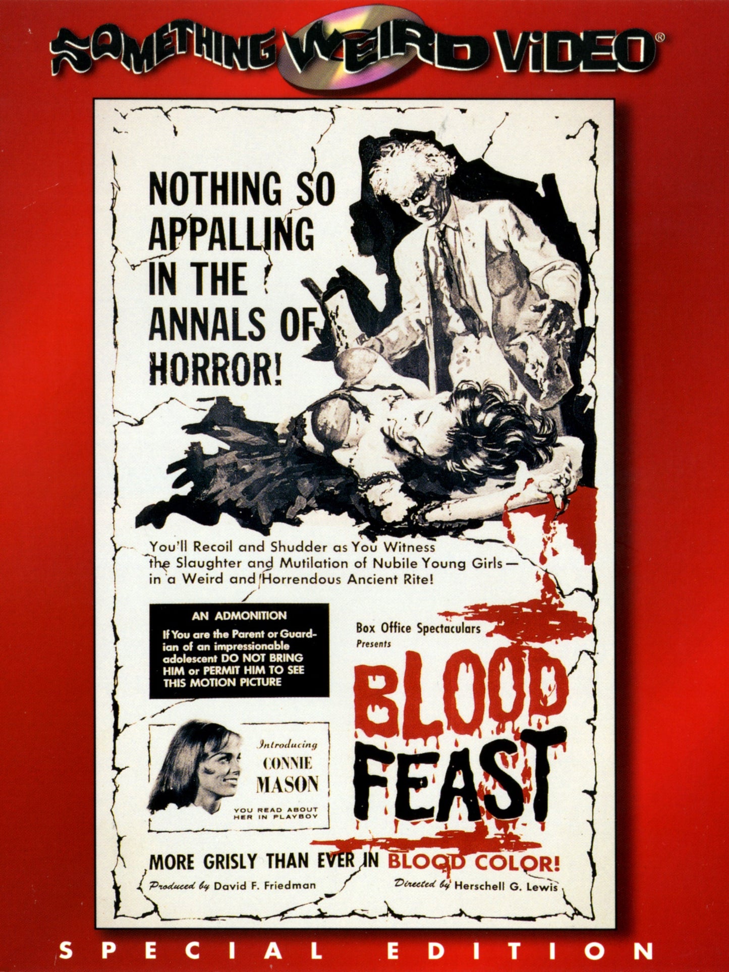 BLOOD FEAST Special Edition DVD