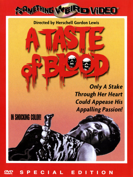 TASTE OF BLOOD Special Edition DVD