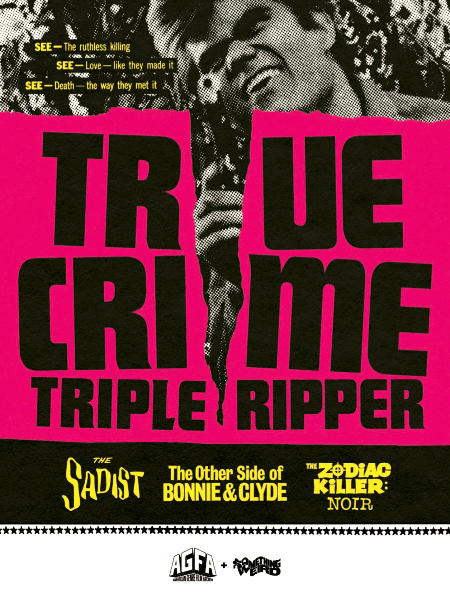 TRUE CRIME TRIPLE RIPPER BLU-RAY w/ Slipcase