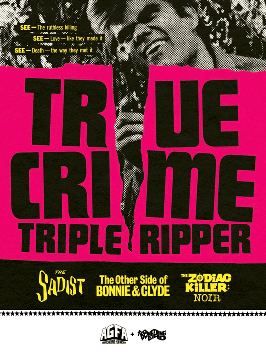 TRUE CRIME TRIPLE RIPPER BLU-RAY w/ Slipcase